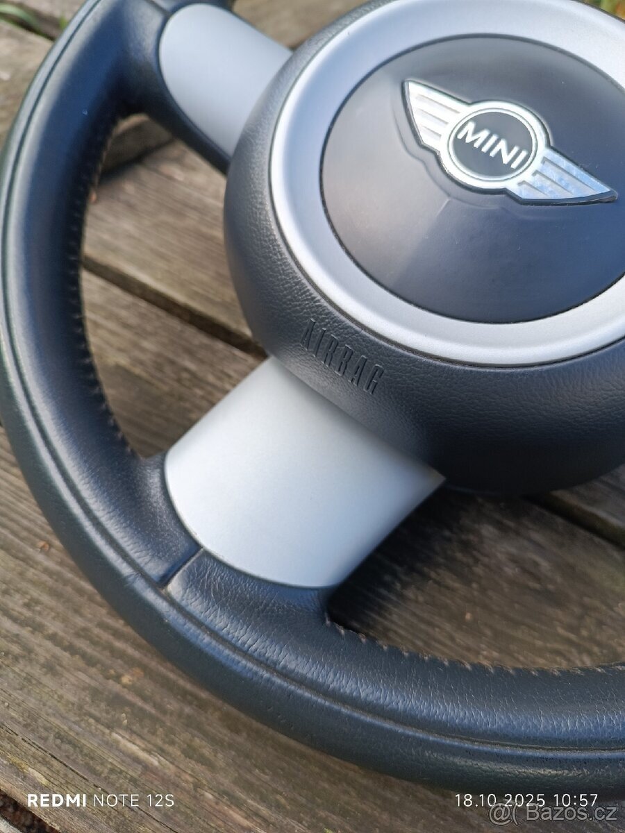 Origo tříramenný volant Mini Cooper S R53 R50 R52 cabrio - 6