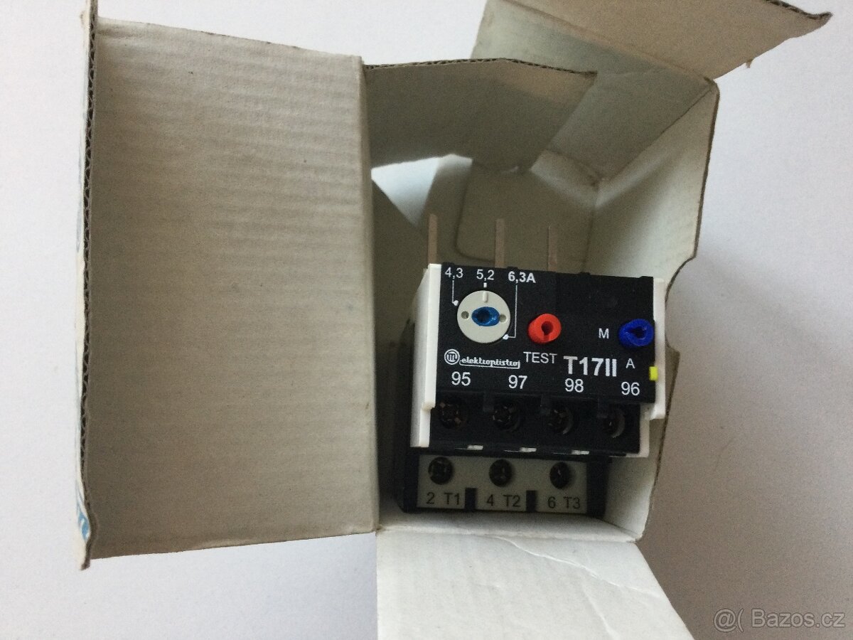 Prodám tepelné jistící nadproudové relé nové - - 6