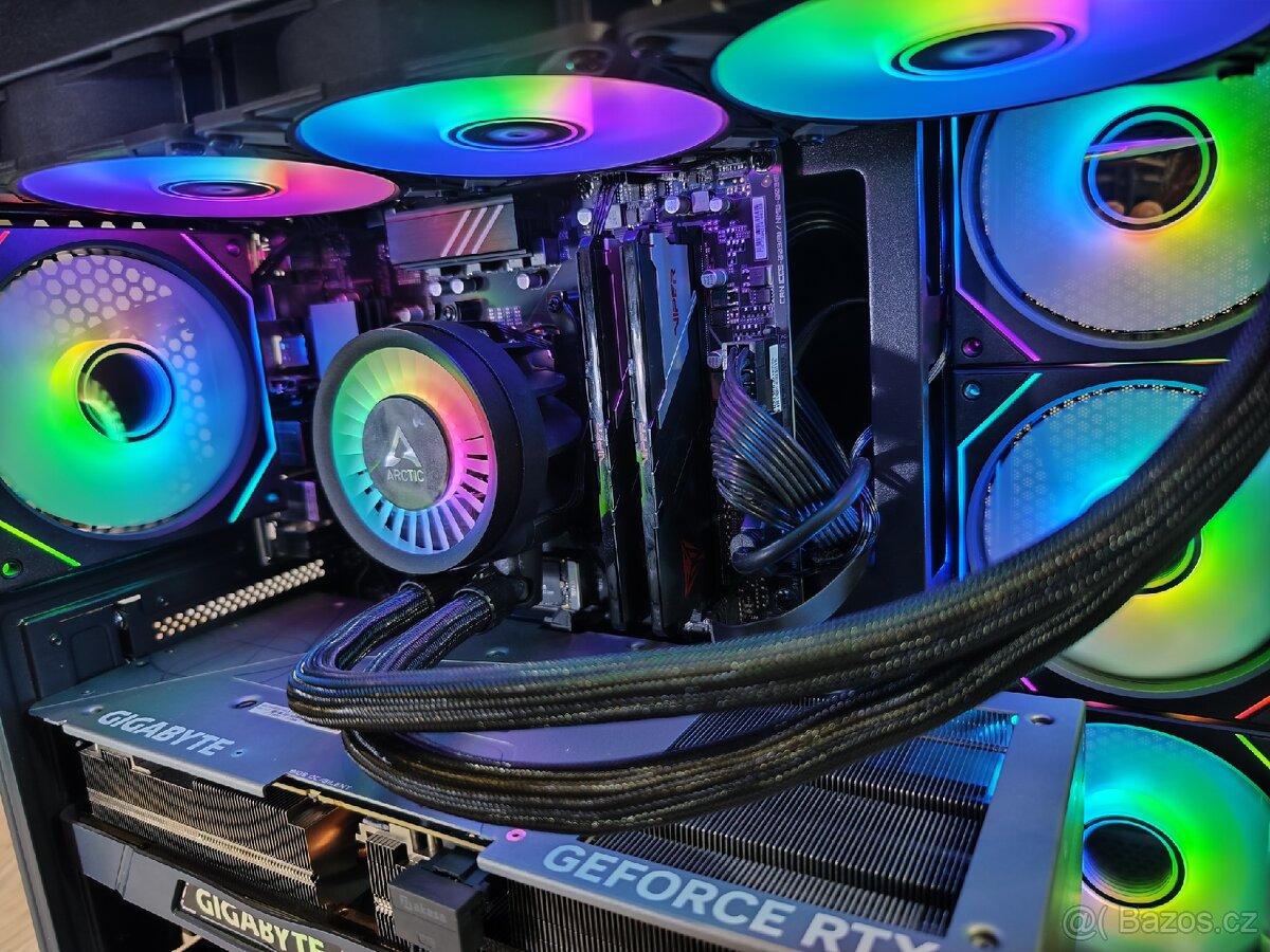 Herní PC: RTX 4080, R7 9800x3d, 32Gb ram, ZÁRUKA - 6