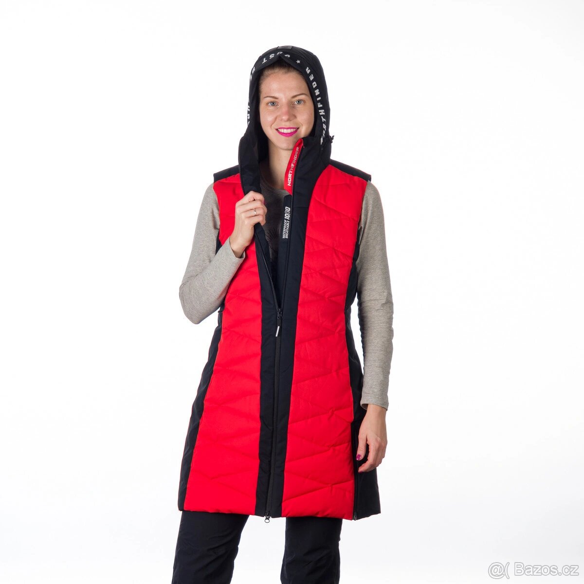 Nová zimní červeno-černá vesta NORTHFINDER (M), PC 2400,- - 6