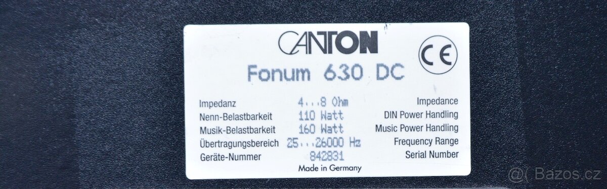 CANTON FONUM 630 DC - 6