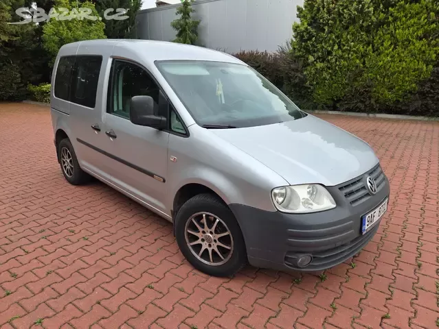 VW Caddy 1.9TDI 77kW 2009,tažné,bez koroze,serviska - 6