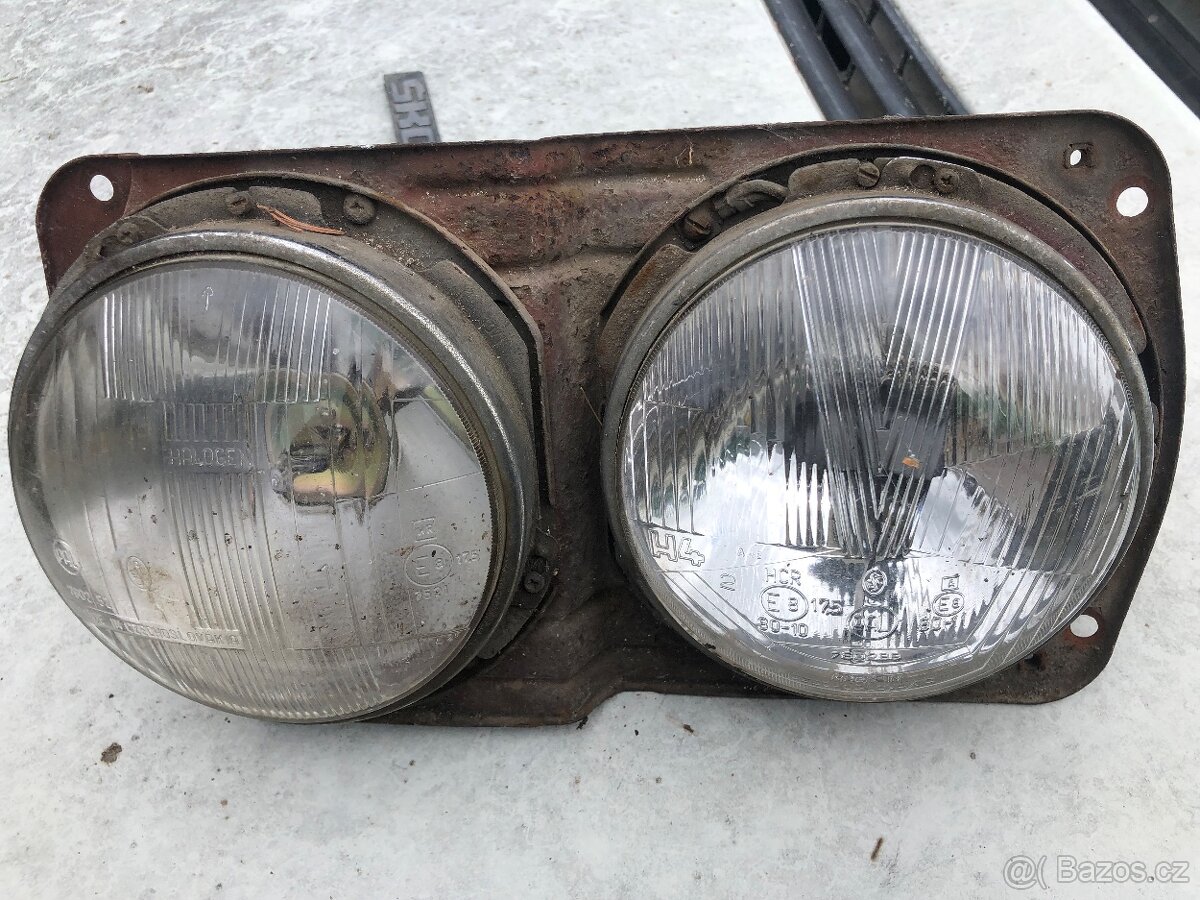 Škoda 120 přední maska gls světla - 6