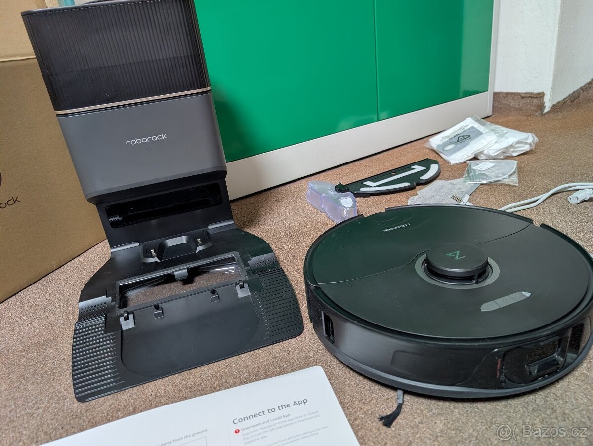 Robotický vysavač s mopem - Roborock S8+ černý - 6