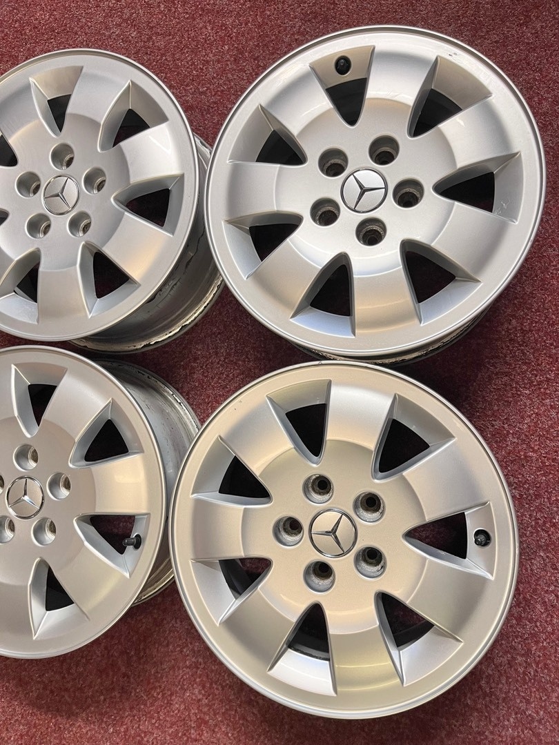 5x108 R15 Mercedes Citan ORIGINÁL Alu disky - ET 44 - 6
