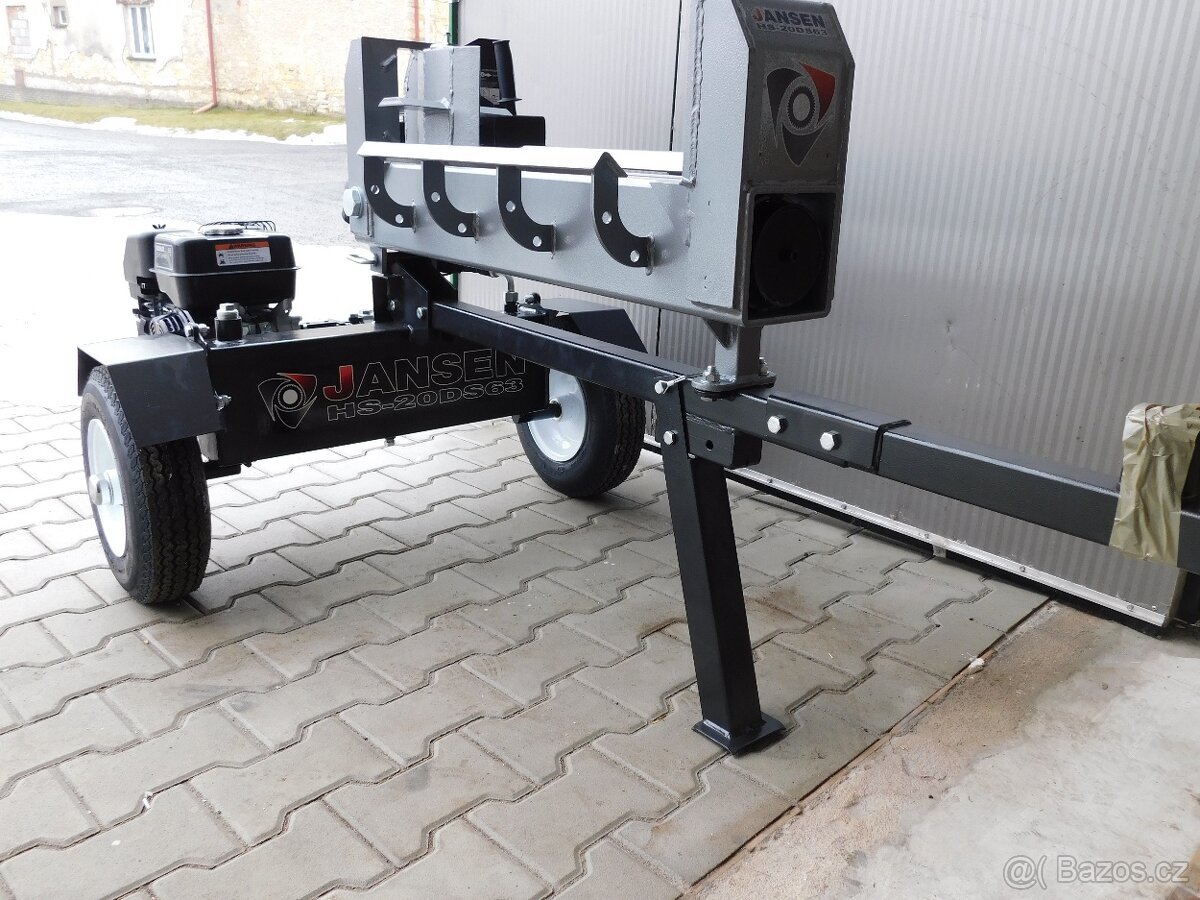 Jansen HS-20DS63M 20t/62 obousměrná štípačka - 6