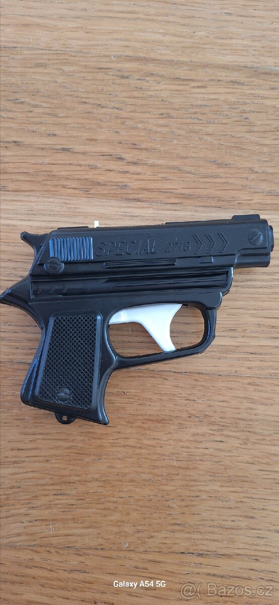 Retro dětská kuličková pistole. - 6