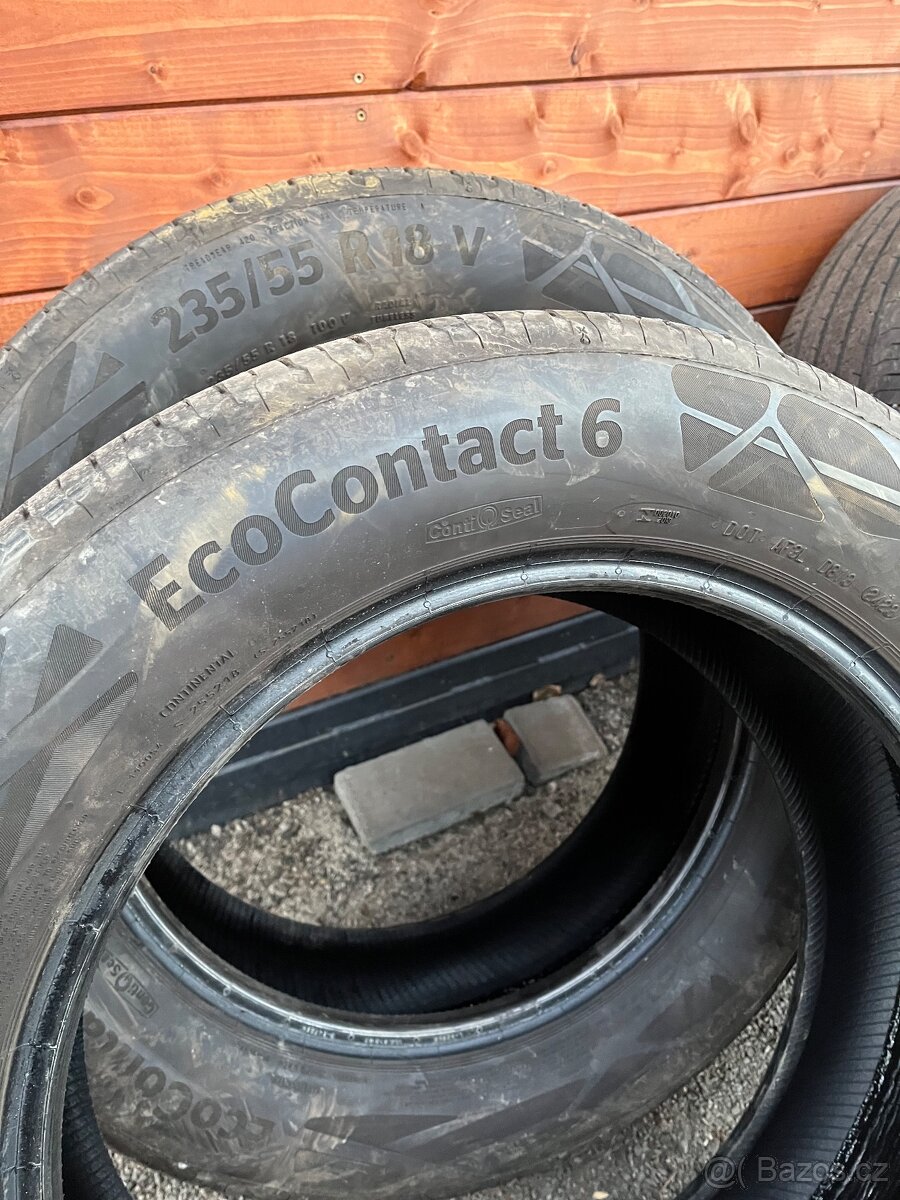 4x Letní pneu Continental 235/55/18 - 6