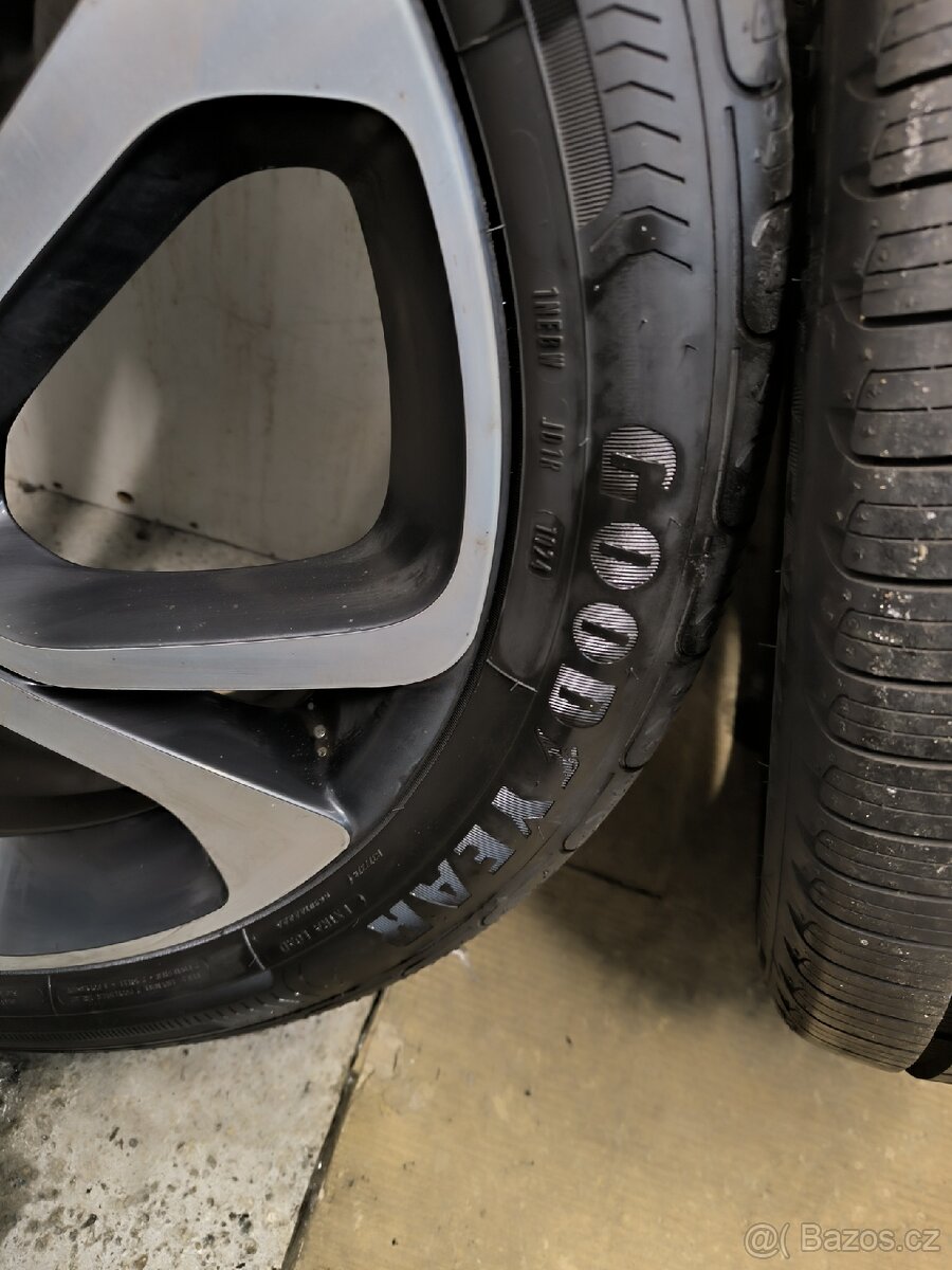 ALU kola Renault Scénic 5x114,3 r20 Originál,pneu 99%+TPMS - 6