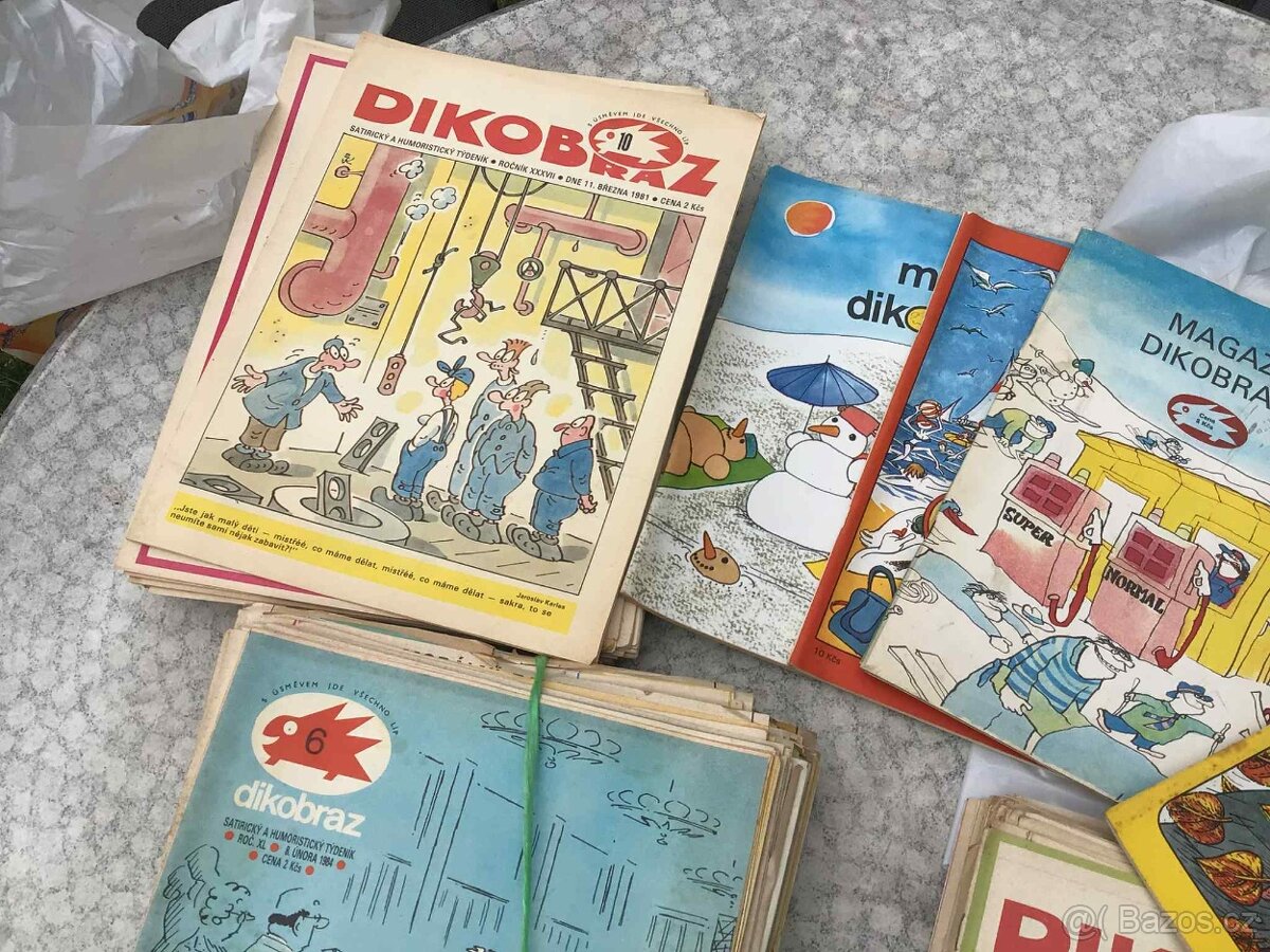 Dikobraz – sbírka 174 ks časopisů (70.–90. léta) - 6