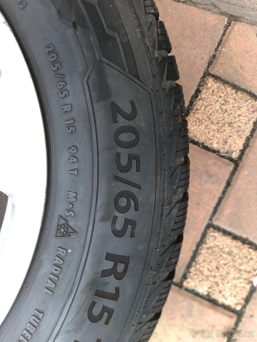 Alu 5x112 r15 205/65 r15 zimní - 6