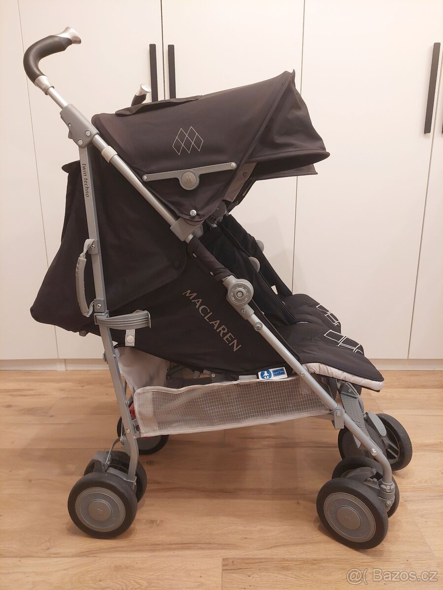 Kočárek golfky pro dvojčata Maclaren Twin Techno - 6