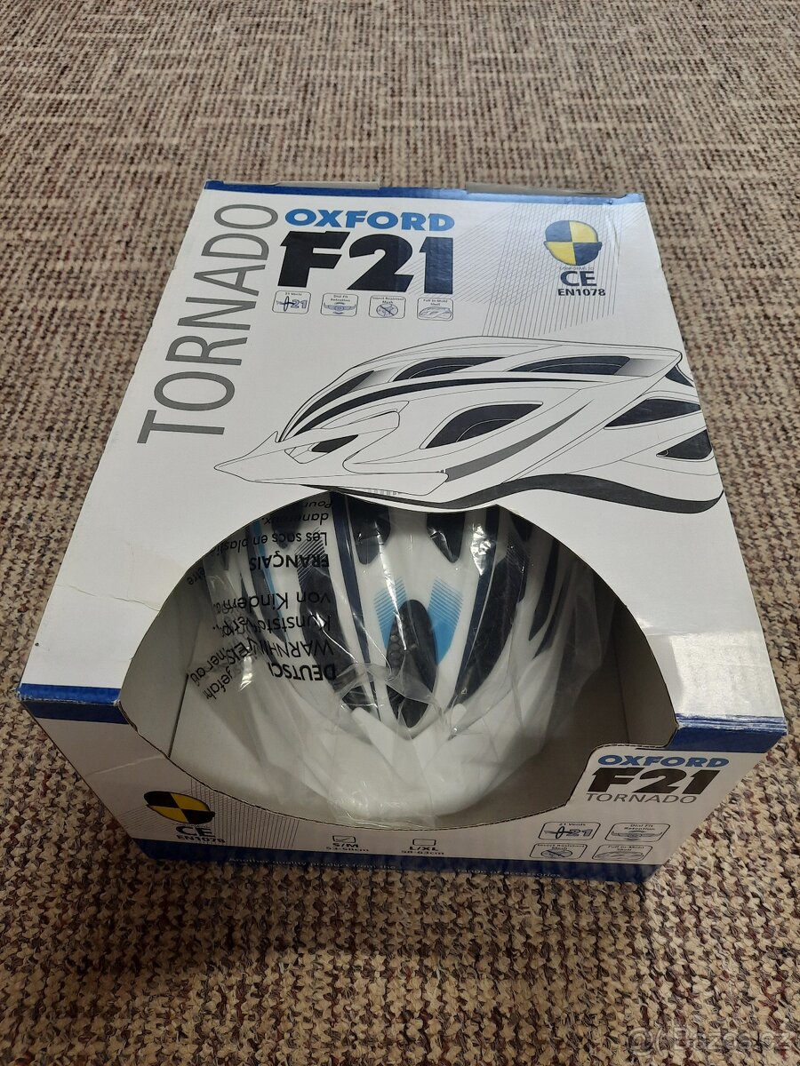 Cyklistická helma Oxford F21 Tornado - 6