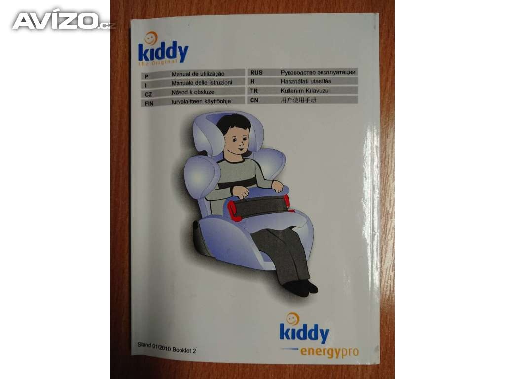 Autosedačka Kiddy energypro 9-18 kg - 6