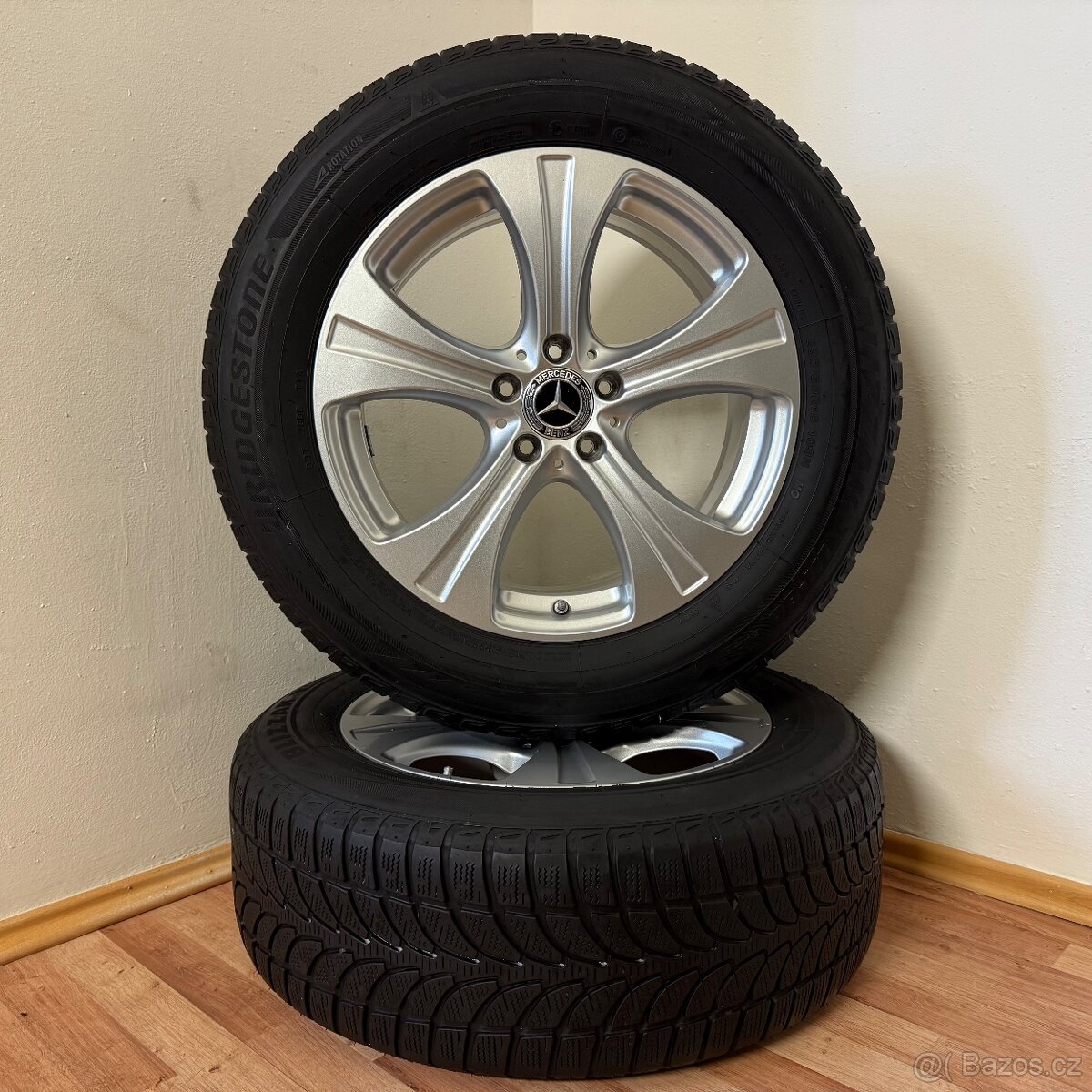 MERCEDES GLC 5x112 R18 ET38+ZIMNÍ 235/60R18 6/4,5mm - 6