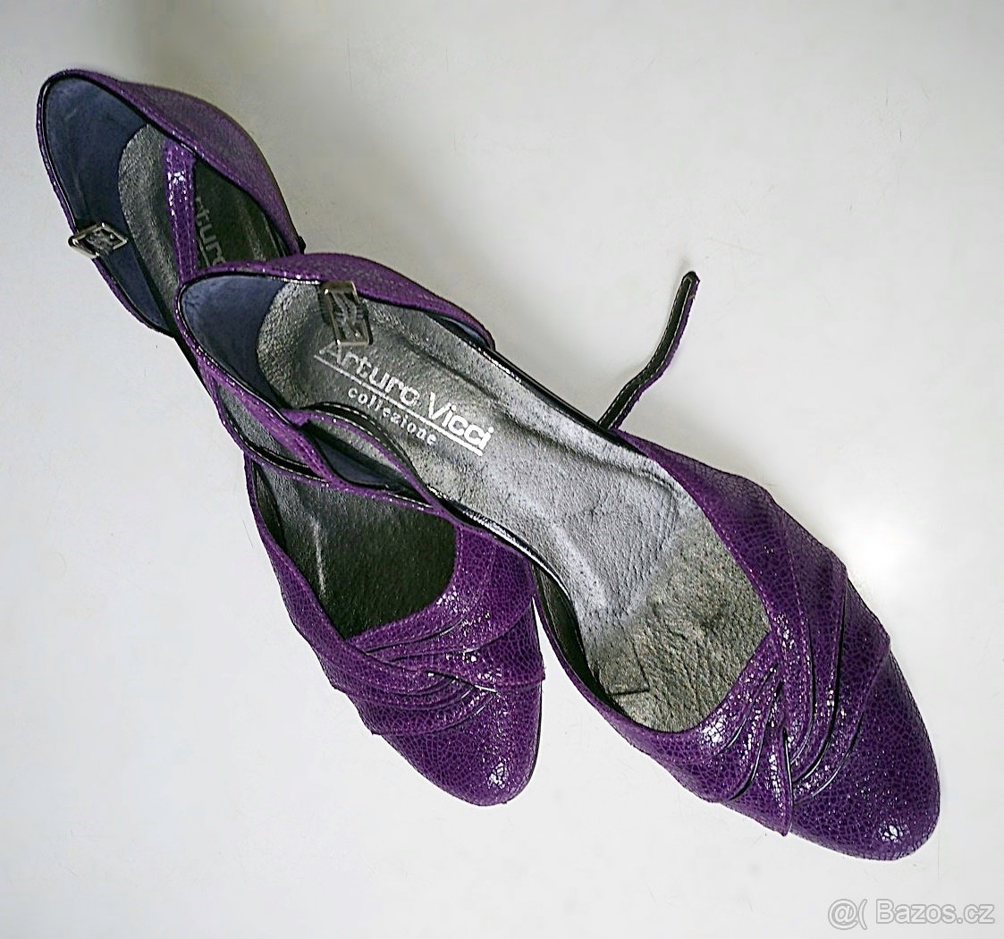 Celokožené luxusní lodičky Arturo Vicci - SLEVA - 6