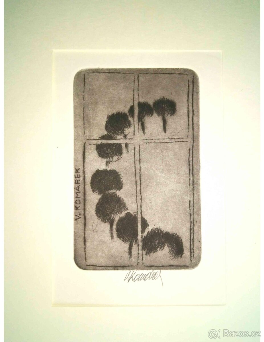 Vladimír Komárek - grafika 1.část - 6
