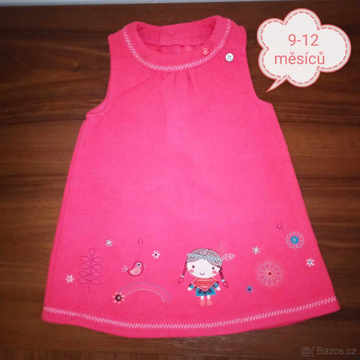 Dětské dřevěné chodítko - 6