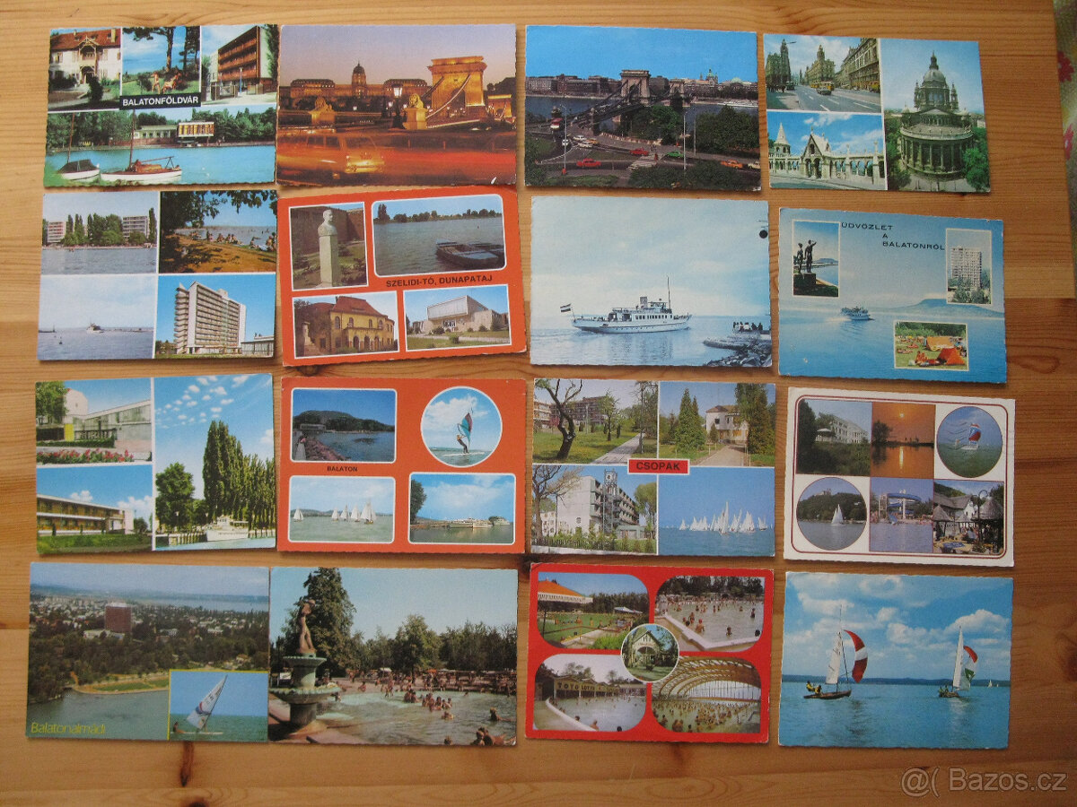 Pohlednice měst a obcí se známkama - 6