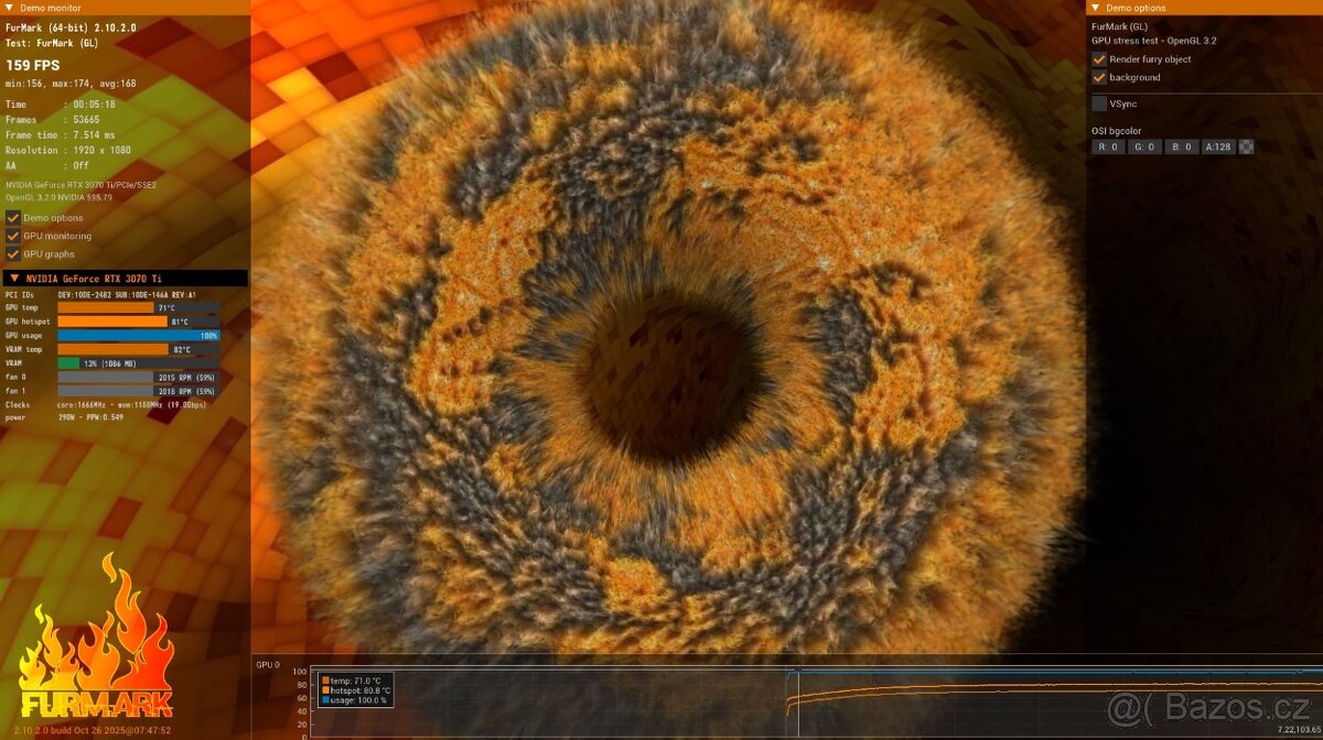 RTX 3070 TI 8GB Inno3D - 6