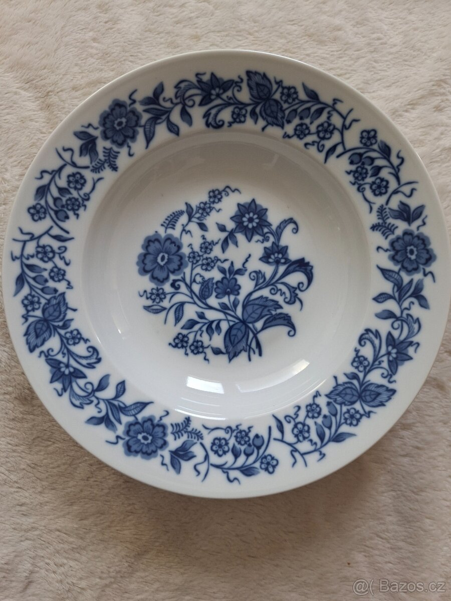 sada staré porcelánu, pravý cibulák - 6