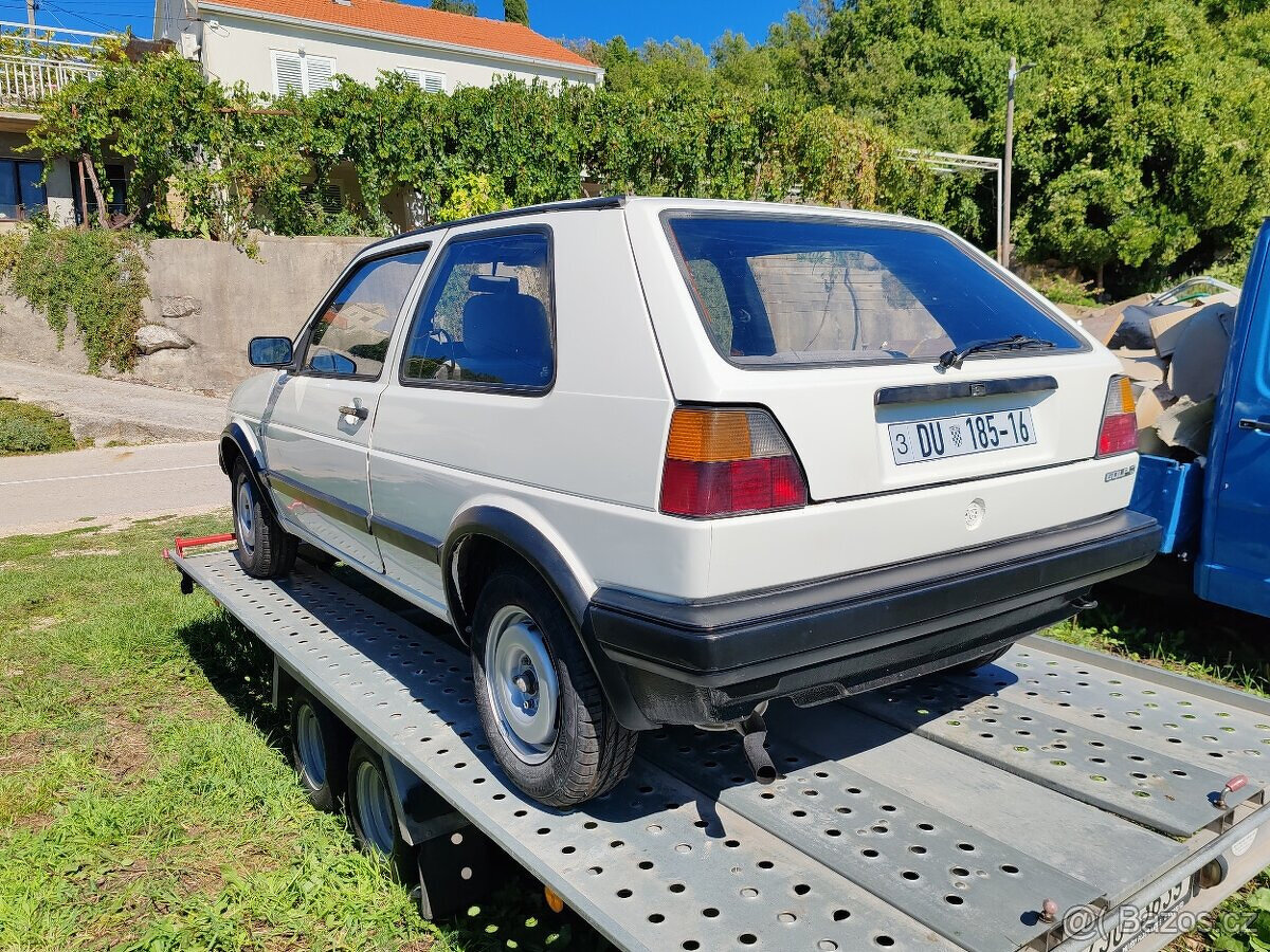 VW Volkswagen Golf 2 1.6 D-40kW 1988 5ti kvalt - 6
