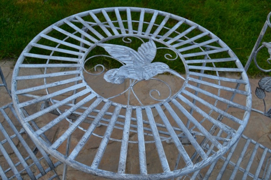 Kovový set PROVENCE - šedá - 6