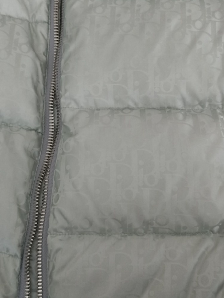 Dior bunda - Sea Green Oblique Puffer Jacket - 6