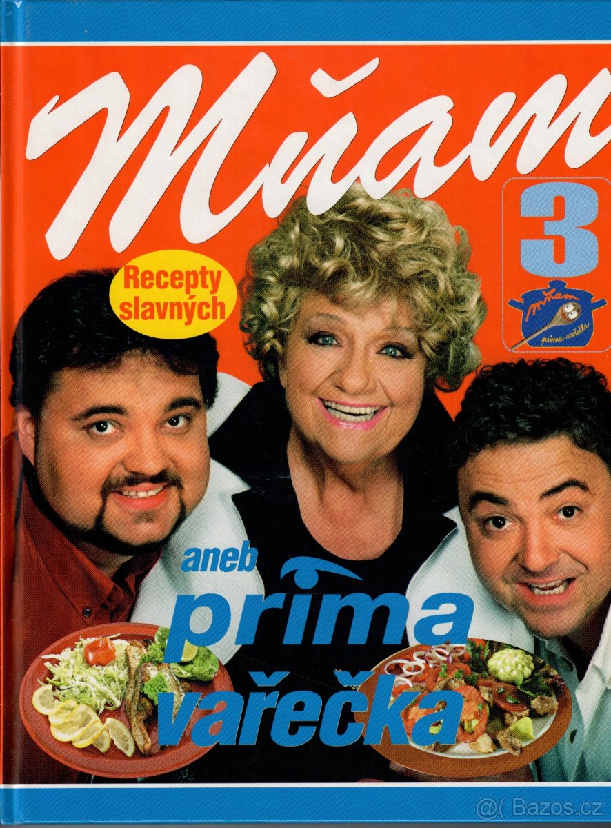 Knihy Mňam aneb prima vařečka 1. - 4. - 6