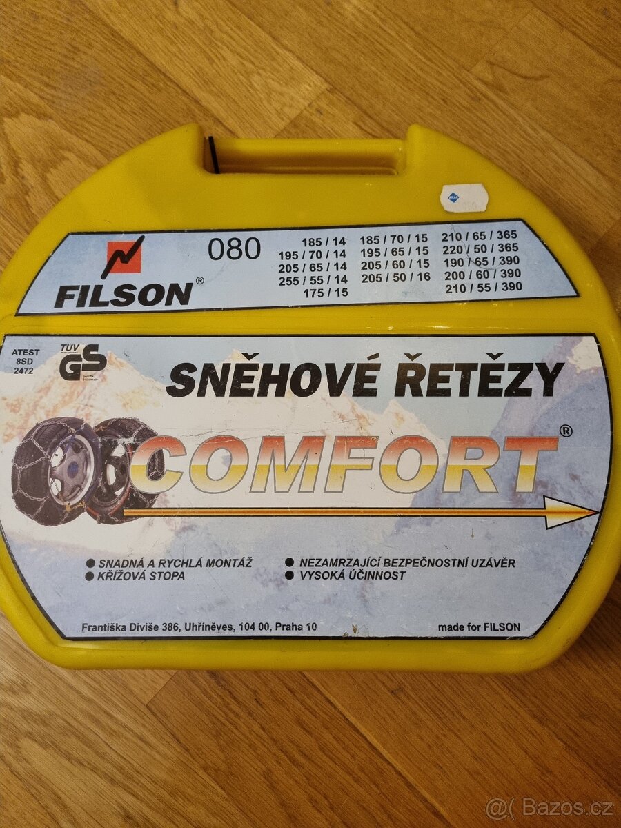 Řetězy na auto Thule cb-12 a Fulson nepoužité - 6