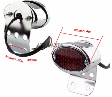 chromovaná mlhovka pro veterány - 6