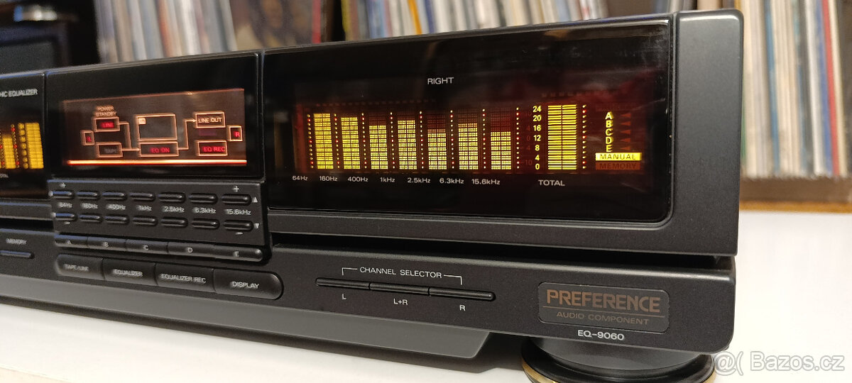 FISHER EQ-9060 Stereo Graphic Equalizer / Analyzer - 6