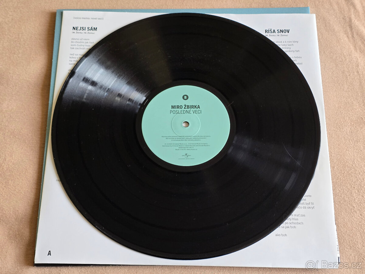 Miro Žbirka: POSLEDNÉ VECI (LP 2022) - 6