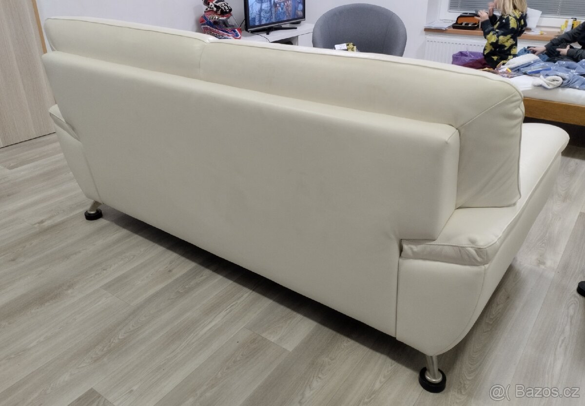 Retro kožená sedací souprava - 6