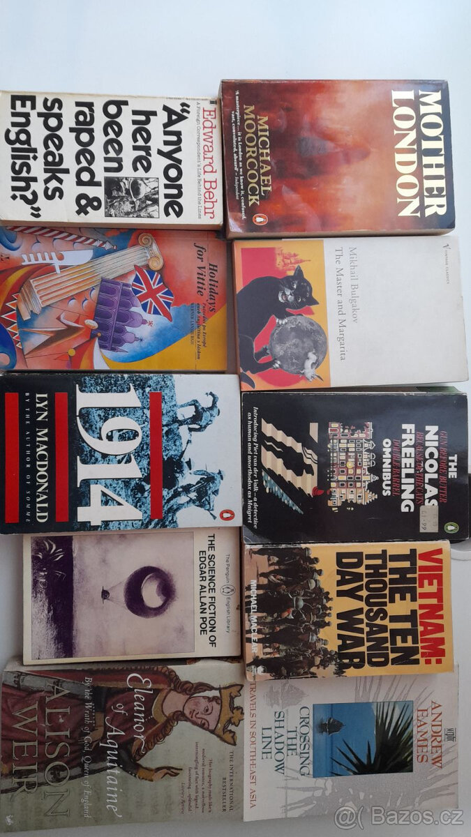 Knihy v anglictine - 6