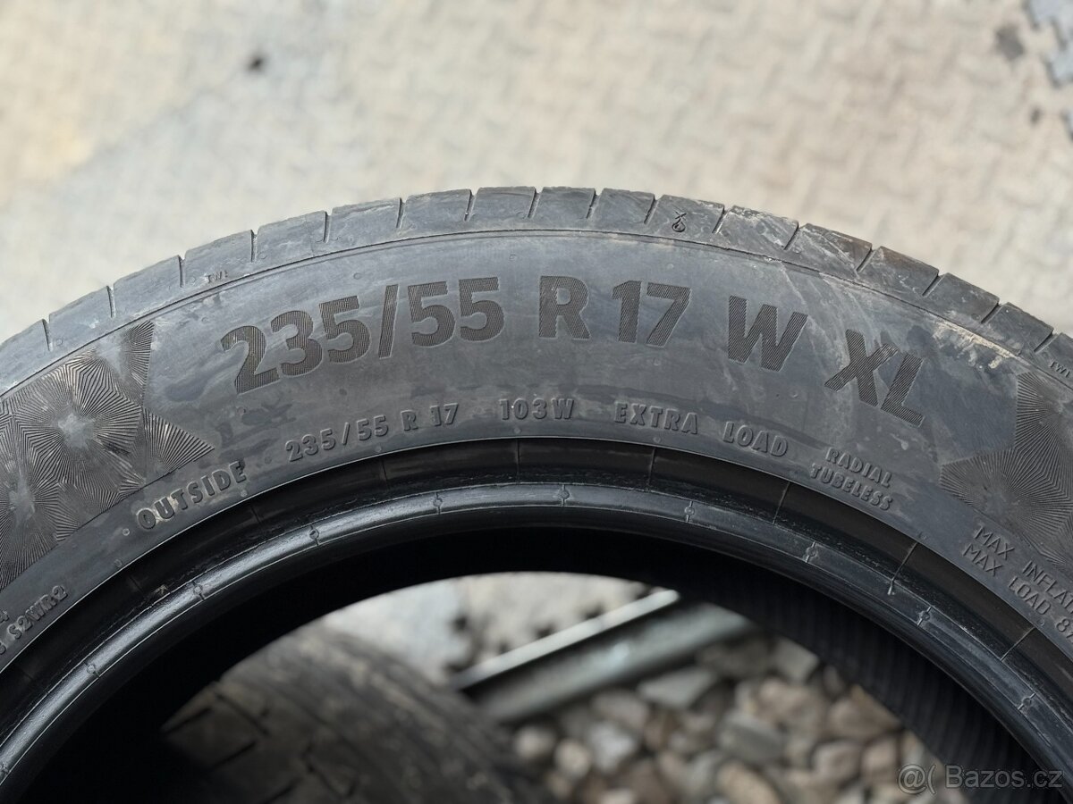 235/55/17 - Continental letní pár pneu - 6