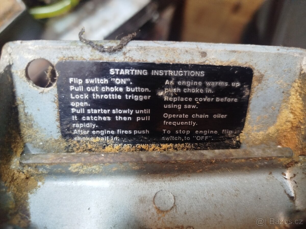 Motorová pila homelite xl12 - 6