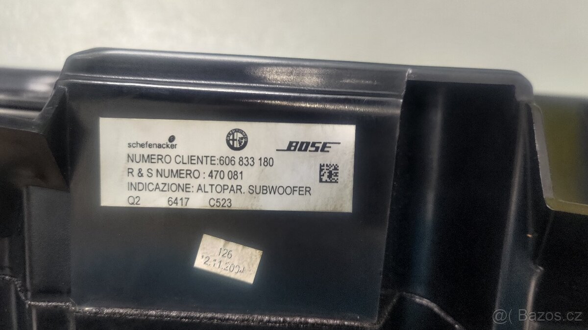 Audio BOSE Alfa Romeo GT - 6