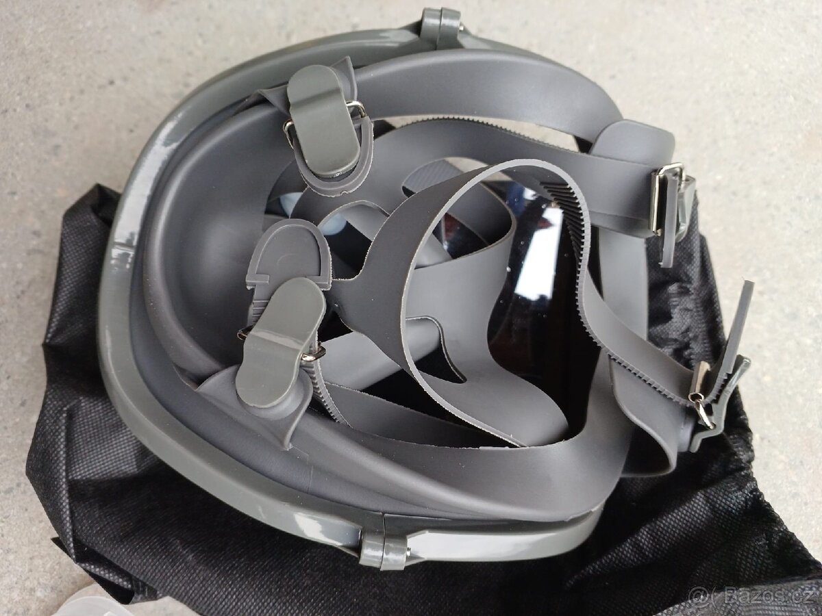 celoobličejová ochranná maska + filtry A1 - 6