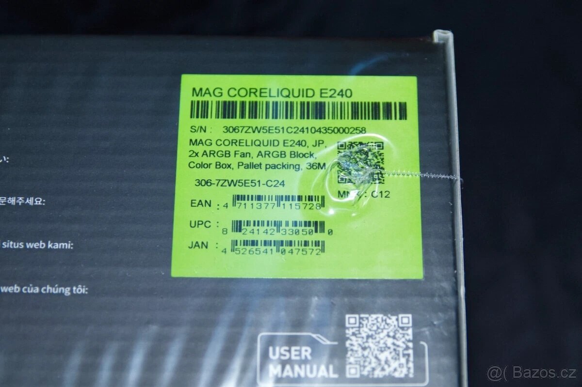 Nové chlazení MSI MAG CORELIQUID E240 - 6