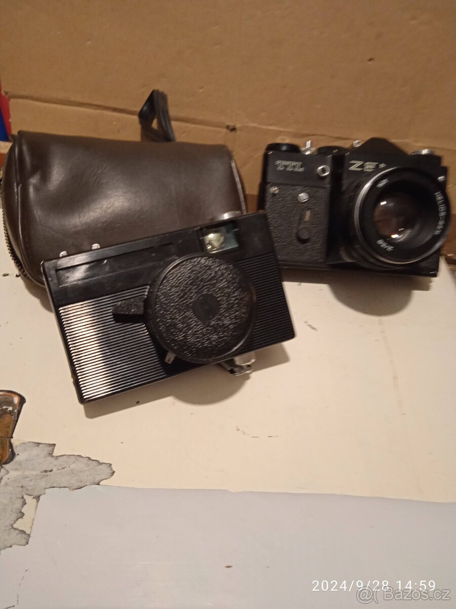 Prodám 3 fotoaparáty KODAK , ZENIT,+za990.kč1KS - 6