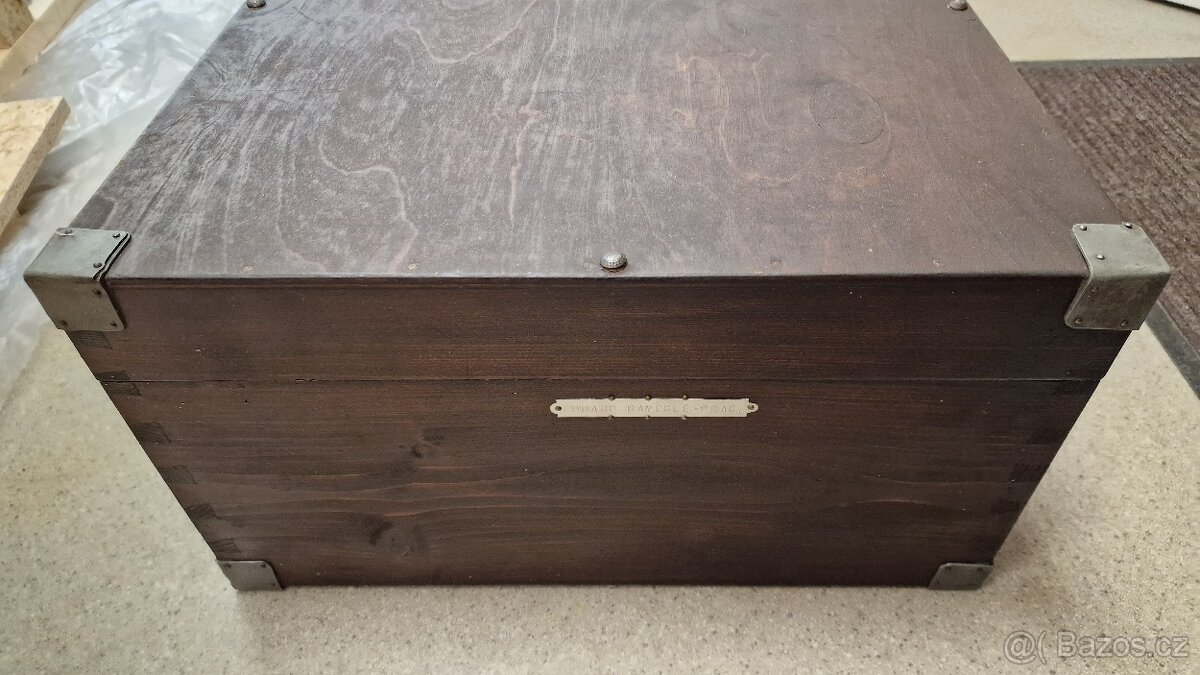 Stará truhla,kufr - 6