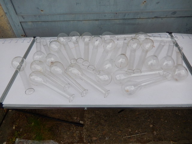 Sklo laboratorní, chemické, konvolut, větší množství - 6