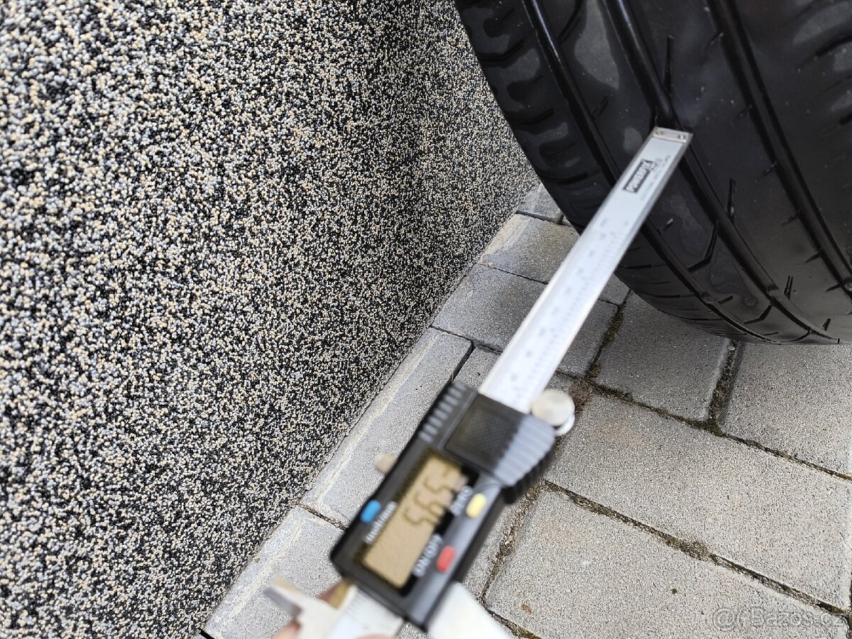 Alu sada 15 originál Audi pneu Continental - 6