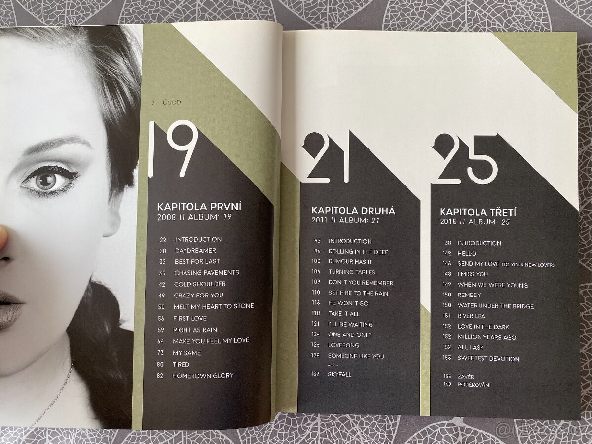 Nová kniha Adele - Příběh písní - 6