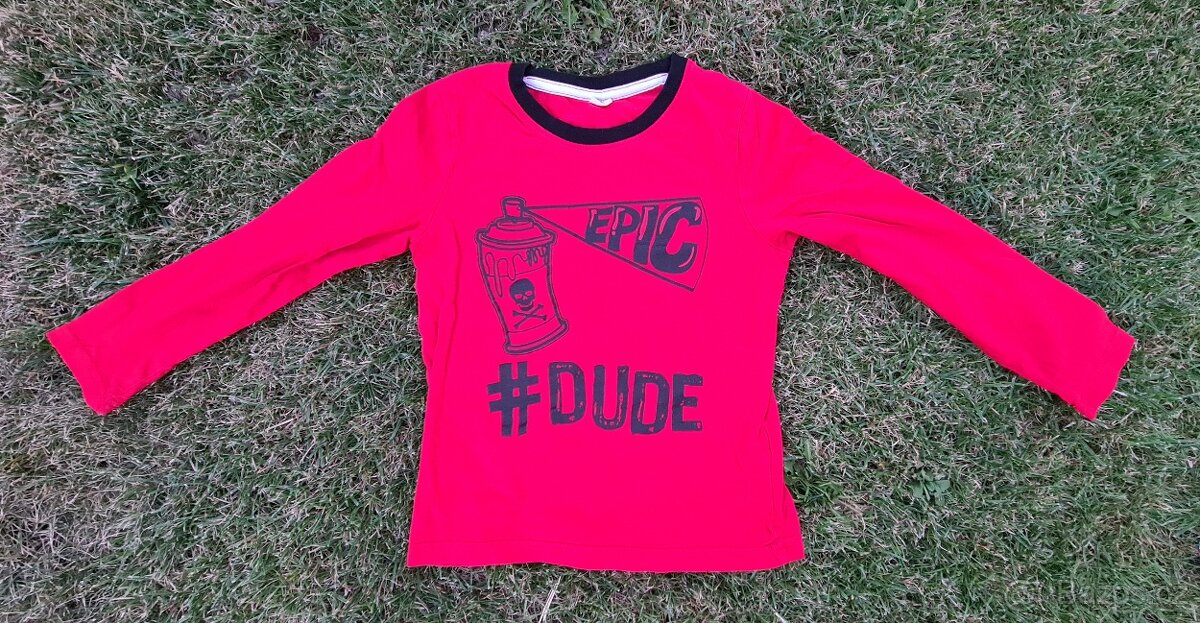 8x Tricka bio bavlna vel 122/128,nová - 6