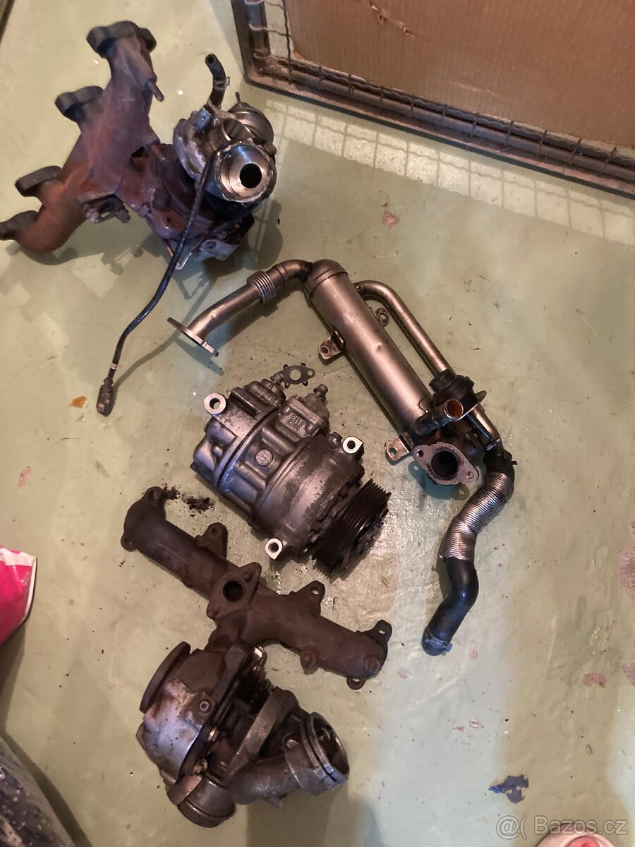 Turbo sada,alternátor,egr ventil,chlazeni - 6