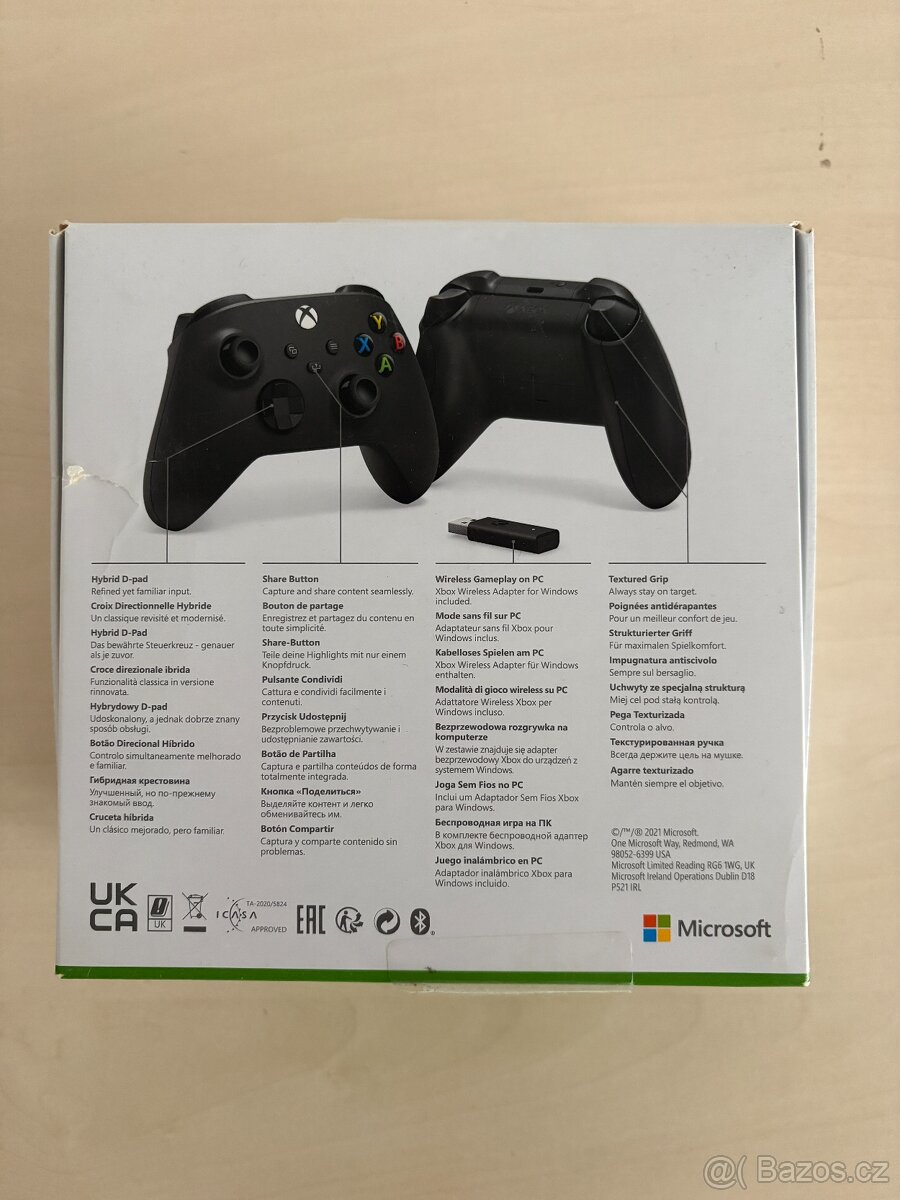 Microsoft bezdrátový ovladač pro Xbox Series - černá - 6