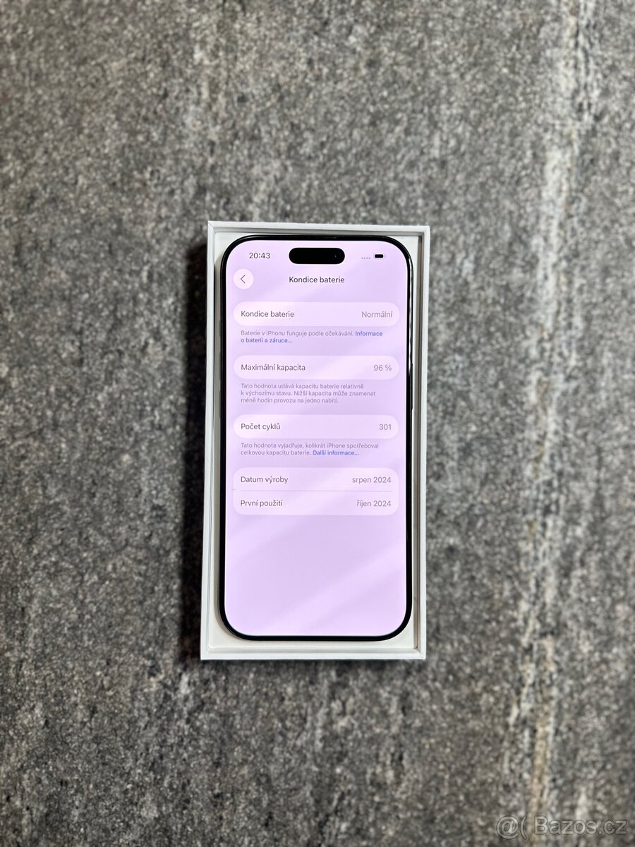 iPhone 16 PRO 128GB - Bat. 96%, ZÁRUKA do 11/2026, TOP - 6