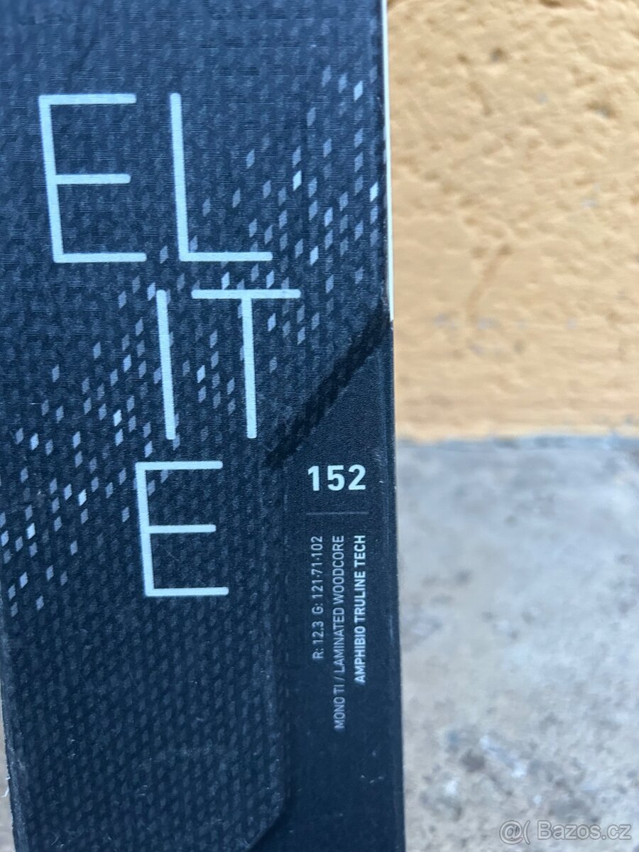 Prodám lyže ELAN INSOMNIA ELITE, vel. 152. Vázání ELAN 11 - 6